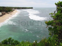 The beach of Balangan on the island of Bali, Indonesia | Stock Photo | Colourbox