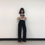 커먼유니크 친구랑카페갈때입었는데 친구가다리길어보인다했드...진짜인생바지  키가작아서 부츠컷GOODS VIEW - 커먼유니크