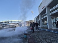 호남매일뉴스 영광군, 2025년 영광스포티움 자체 소방훈련 겸 밀폐공간 질식재해예방 교육 실시