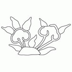 영지버섯문 - 전통문양 디자인 용도별문양-문화지식-문화포털 [문화포털 전통문양] ${EO.xtitle}
