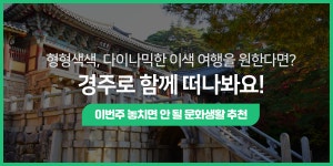 경주에서 불국사만 볼 거야? 뻔하지 않은 이색 경주 여행 - 공감리포트 (상세) - 문화포털
