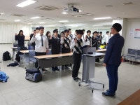 창원시설공단 > 늘푸른전당 > 사진자료실 > 경남 로봇고등학교 간부수련활동