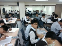 창원시설공단 > 늘푸른전당 > 사진자료실 > 창원중학교 진로체험활동 5.16