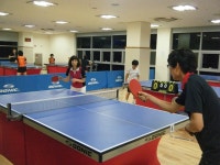 창원시설공단 > 알림마당 > 포토뉴스 > 함께 탁구 쳐요~