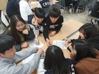 창원시설공단 > 늘푸른전당 > 사진자료실 > 칠원고등학교 간부수련활동