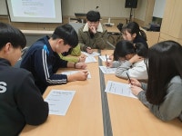 창원시설공단 > 늘푸른전당 > 사진자료실 > 칠원고등학교 간부수련활동