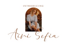 Aini Sefia Font | dafont.com