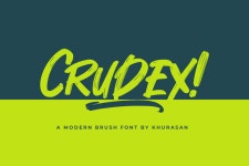 Crudex | dafont.com
