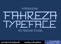 Fahreza Font | dafont.com