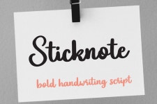 Sticknote | dafont.com