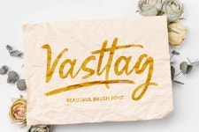 Vasttag Brush Font | dafont.com