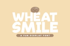 Wheat Smile Schriftart | dafont.com