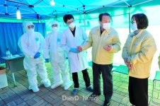 군위군, 모든 주민 코로나19 무료검사 시행