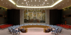 Russia lays down hammer and sickle on House of Cards filming in the U.N. | The Daily Dot Russian U.N. delegation says nyet to... 