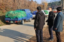 소통시장실 사랑의 땔감 나누어주기 행사 > 소통시장실