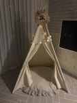 감성텐트~너무너무 예쁜데 아기들이 텐트를 가만두질 않네요ㅜ 안에 쏙 둘어가서 놀면 | 일상을 스타일링하다, 데코뷰 일상을 스타일링하다, 데코뷰