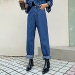 디프니 하우슨와이드데님팬츠 하우슨와이드데님팬츠