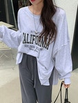 디프니 바퍼레터링루즈티셔츠 바퍼레터링루즈티셔츠