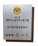 메가젠, 대한민국 일자리 ‘으뜸’ 기업 선정 - 덴탈아리랑 메가젠, 대한민국 일자리 ‘으뜸’ 기업 선정