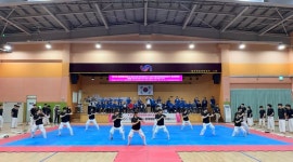 제1회 정직유부배 겸 제35회 부산광역시 남구 배드민턴협회장기 춘계대회 시범 | 태권도학과