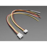 2.5mm Pitch 4-pin Cable Matching Pair - JST XH compatible [ada-4874] / 케이블/전선 > 점퍼/하네스/악어/바나나 > 점퍼 와이어... 