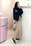 [미니길리] 셔링 플레어 롱스커트 3color, 32,000원, 미니길리님의 스토어 [디비디비] [미니길리] 셔링 플레어 롱스커트 3color | 32,000원