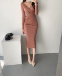 ♥라인 확실하게 살려주는 여리브이넥 원피스♥, 27,000원, GOD도매 [디비디비] ♥라인 확실하게 살려주는 여리브이넥 원피스♥ | 27,000원