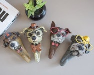 멋쟁이 안경쟁이 강아지 후크 걸이 (4종) , 12,390원, 알리바바 [디비디비] 멋쟁이 안경쟁이 강아지 후크 걸이 (4종)  | 12,390원