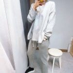 루즈핏 트임 맨투맨 트레이닝 세트, 31,000원, 106dress님의 스토어 [디비디비] 루즈핏 트임 맨투맨 트레이닝 세트 | 31,000원