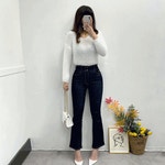 기모 투버튼 히든 밴딩 부츠컷 청바지, 38,900원, 민클로즈 [디비디비] 기모 투버튼 히든 밴딩 부츠컷 청바지 | 38,900원