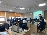 포토뉴스 - 2020년도 배정미래고등학교 산업디자인과 진로체험 수업(200811) | 웹툰디자인과