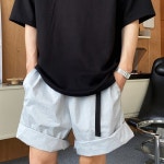 ★ BY DJ2 GENTLEMENS STYLE ★ 10662P 벨트 커브 팬츠*