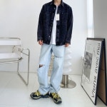 ★ BY DJ2 GENTLEMENS STYLE ★ 10604O 오버핏 데님 셔츠자켓