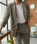 ★ BY DJ2 GENTLEMENS STYLE ★ 10616O 베를린 셋업 자켓