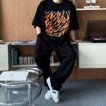 ★ BY DJ2 GENTLEMENS STYLE ★ 10649P 밴딩 와이드 팬츠*