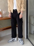 ★ BY DJ2 GENTLEMENS STYLE ★ 10674P 와이드핏 코튼 카고 팬츠