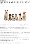 댕댕이가 인간의 친구인 이유 - DogDrip.Net 개드립
