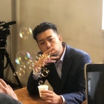 비누방울 맛있게 피는 침착맨.jpg - DogDrip.Net 개드립