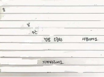 카리나 사과문 해석본.. - DogDrip.Net 개드립