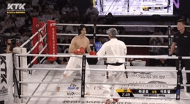 오늘자 국내 격투기 화랑 빙의한 선수...GIF - DogDrip.Net 개드립