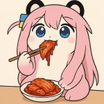 김치와 삼겹살 먹는 봇제비 - DogDrip.Net 개드립