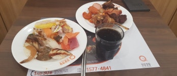 트릭컬 쿠우쿠우 콜라보 1인석 테이블 등장 - DogDrip.Net 개드립