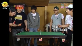 1박2일) 탁구치는 이수근과 김C - DogDrip.Net 개드립