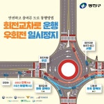 회전교차로 이거 파란차가 좌회전한다고 돌면 안되는거 맞지? - DogDrip.Net 개드립