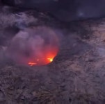 하와이 킬라우에아 화산에서 촬영된 웃는 화산 - DogDrip.Net 개드립