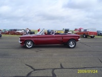 1963 Chevrolet Corvair 60-130 MPH VBOX Scan, Screen Shot - DragTimes.com 1963 Chevrolet Corvair  60-130 MPH