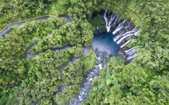 Grand Galet Cascada, Reunion Island, Saint Jospeh