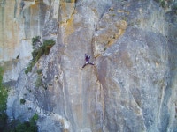 Cilmbing in Siurana - Drone Photography Cilmbing in Siurana