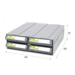 [[213195][아스트] 멀티부품함 4단 DS-504-2(300*320*85mm)]