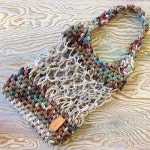 양말목공예 그물가방 네트백 만들기 DIY - 레드포인트